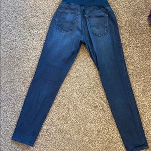 AG skinny full panel maternity jeans size 28